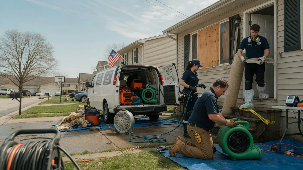 Water Damage Restoration in Westphalia, MO near me